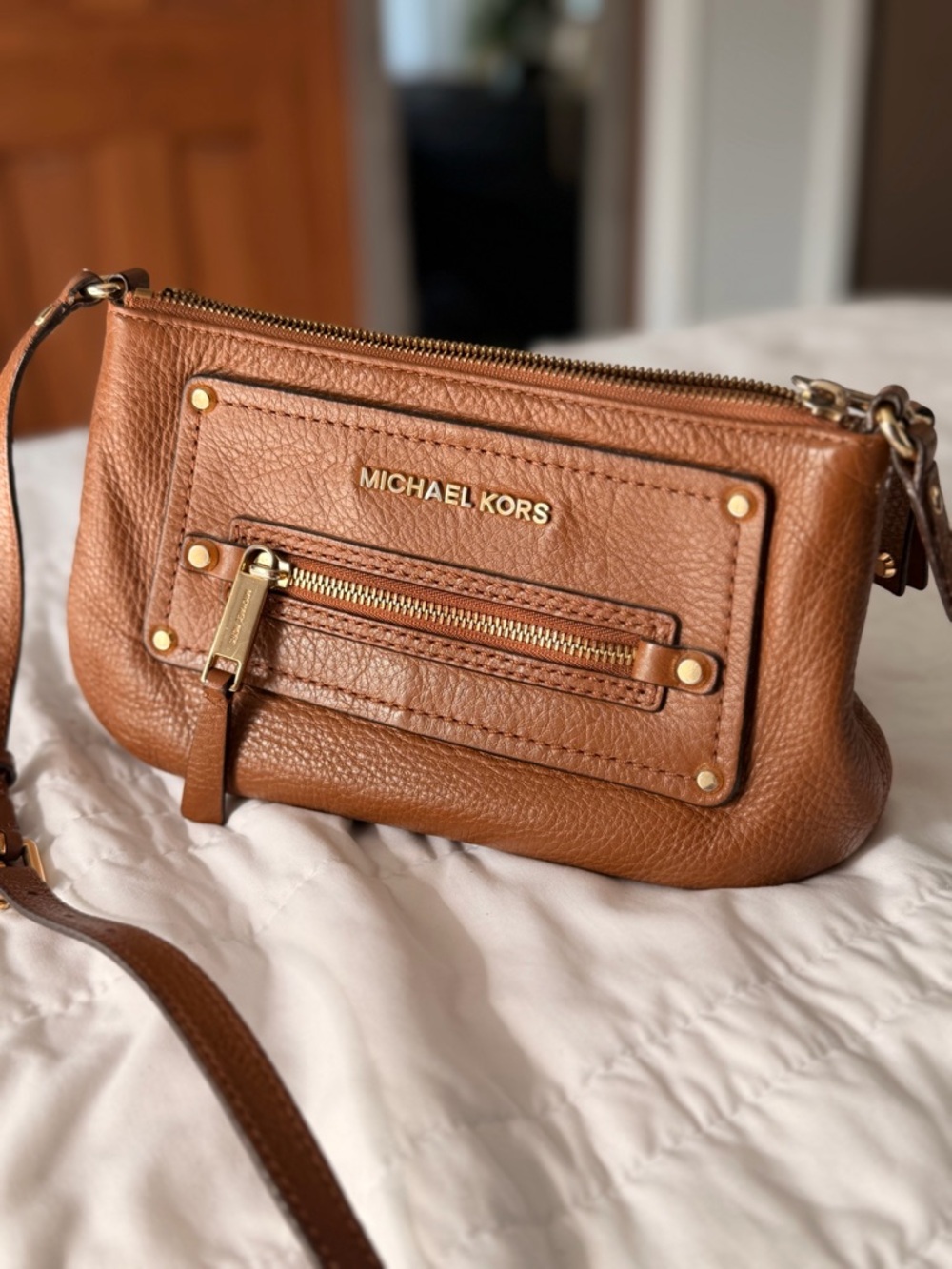 Michael Kors Brown Crossbody Bag